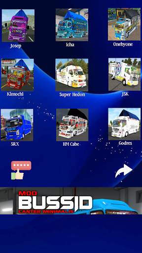 Mod Bussid Canter Minimalis screenshot 2