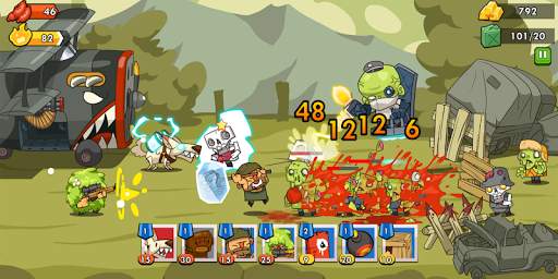 Zombie Defense: Battle TD Survival screenshot 2