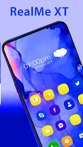 Theme for Realme XT: Wallpaper/Launcher Realme XT screenshot 3