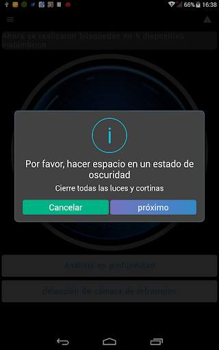 Detector de cámaras ocultas screenshot 3