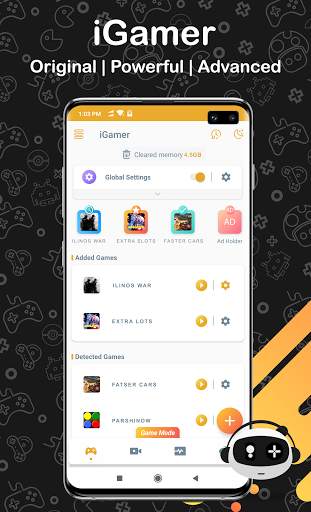 iGamer - Gaming Mode & Game Booster | Gaming Tools screenshot 1