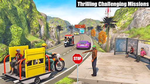 Real Chingchi Tuk Tuk Offroad Driver 21-New Auto screenshot 1