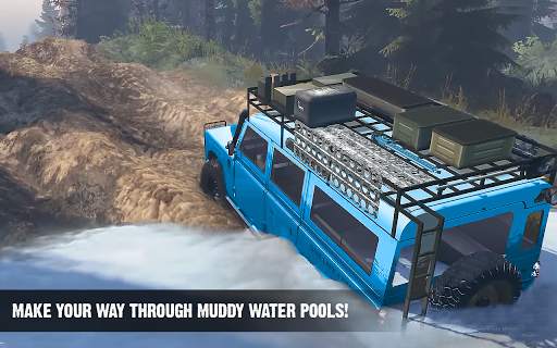 Offroad Cruiser Tough Driving 4x4 Simulation Game screenshot 2