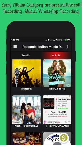 Ressonic Music: Indian Music Player and Earn Money screenshot 5