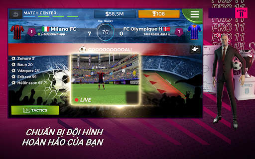 Pro 11 - Football Manager Game screenshot 6