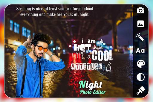 Night Photo Editor screenshot 2