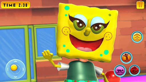 Scary Sponge Neighbor 3D - Secret Escape Games screenshot 3