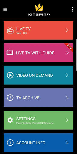Kingpin Media Player screenshot 1
