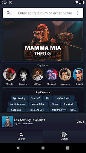 Mp3 Music Ocean screenshot 1