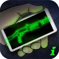 Simulator Neon Weapon Shotgun logo
