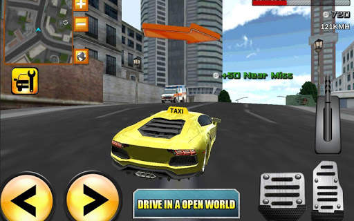 Crazy Driver Taxi Duty 3D screenshot 1