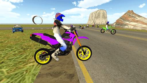 Bike Rider - Police Chase Game screenshot 2