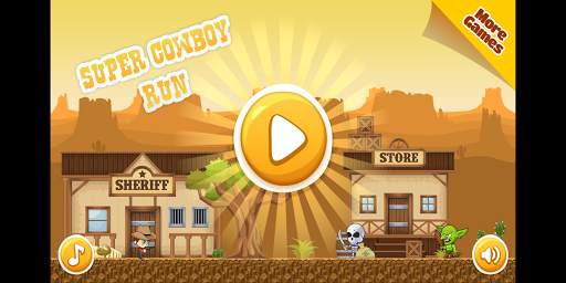 Super Cowboy Run-Best Funny Game screenshot 1