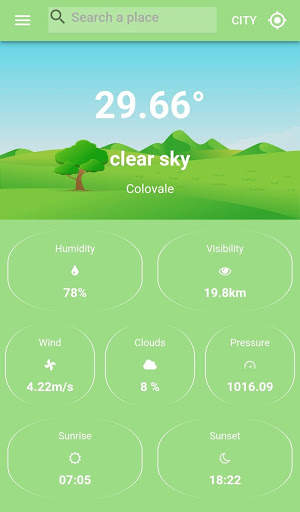 Weatherite:Current Weather,Maps and Earthquakes screenshot 1