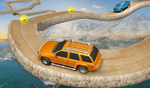 Offroad Jeep Prado Driving - Car Stunt screenshot 11