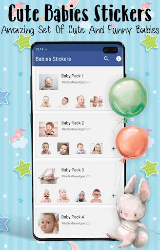 Babies Stickers for Whatsapp screenshot 2