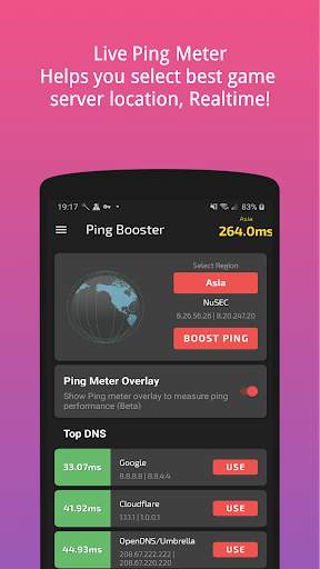 Ping Booster Free ⚡Winner settings for better ping screenshot 4