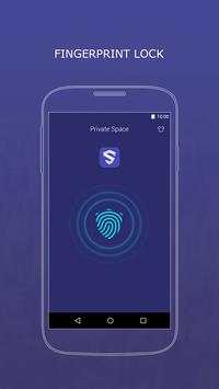 Private Space-fingerprint lock screenshot 1