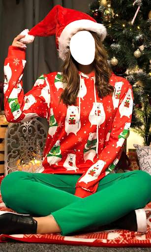 Christmas Girls Photo suit screenshot 2