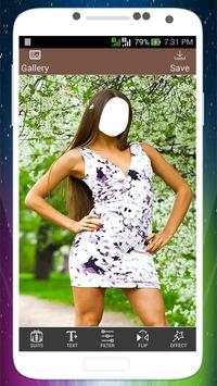 Girls Short Dress Photo Editor screenshot 1