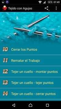 Tejer con Agujas screenshot 1
