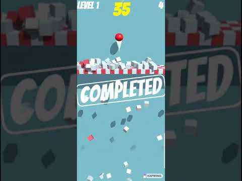Fire Fall: Bouncy Ball Brick Breaker Fire balls 3D screenshot 1