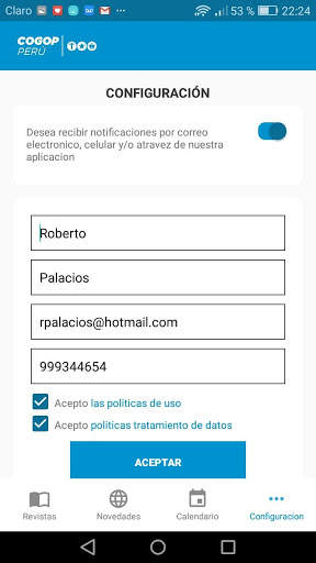 COGOP Perú App screenshot 5