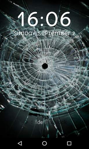 Broken Screen Lock Screen Passcode, broken glass screenshot 5