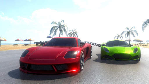 Chained Mega Ramp Car Stunt GT Racing Stunts Game screenshot 5