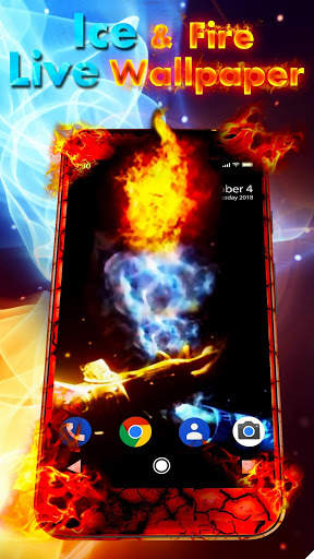 Ice & Fire APUS Live Wallpaper screenshot 1
