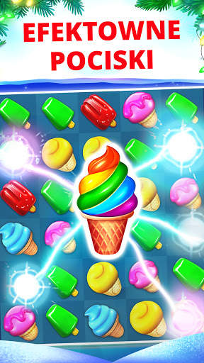 Ice Cream Paradise: Dopasuj 3 screenshot 3