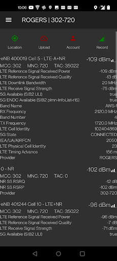 CellMapper screenshot 1