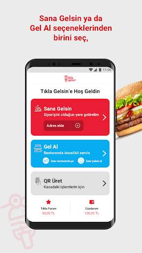 Tıkla Gelsin® - Yemek Siparişi screenshot 1