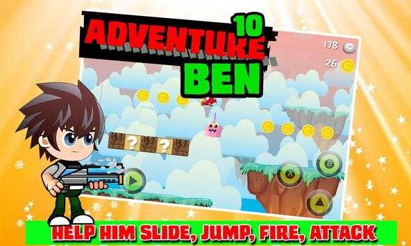 Super BEN Adventure 10 Game screenshot 2
