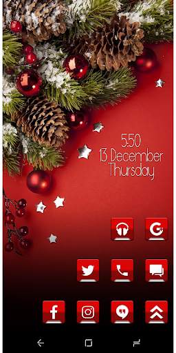 Combo Red v2 Icon Pack 3 تصوير الشاشة