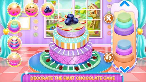 Fruit Chocolate Cake Cooking screenshot 3