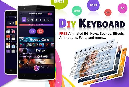 Keyboard : Emoji, Theme & Gifs स्क्रीनशॉट 3