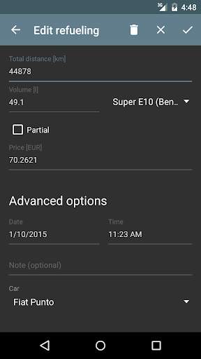 Car Report screenshot 3