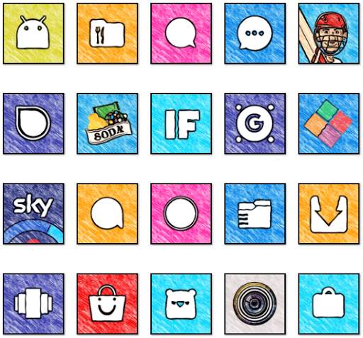 WhatsArt - Icon Pack 3 تصوير الشاشة