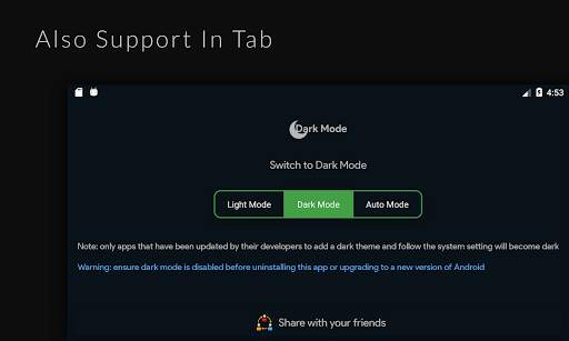 Dark Mode - Night Mode 🌙 screenshot 6