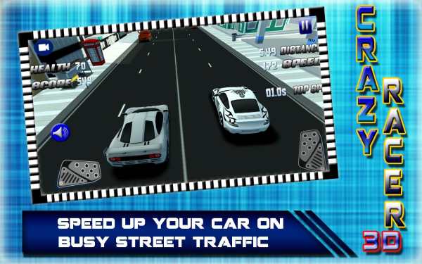 Crazy Car Racing 3D 2017: Rush Hero Driver screenshot 8