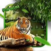 Wild Tiger Parallax Keyboard Theme 10001002