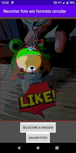 Recortar foto em formato circular screenshot 5