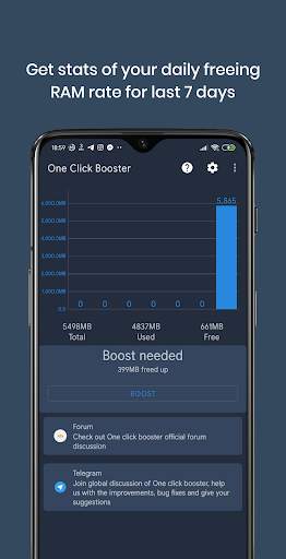 One Click Booster [ROOT] screenshot 2