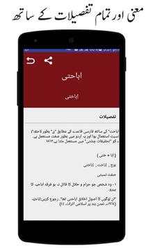 Urdu to Urdu Dictionary Offline : Urdu Lughat screenshot 2