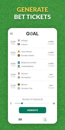 Tips & Skor Taruhan Sepak Bola - Goal Tips screenshot 3