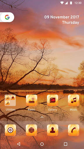 Lake Theme by Micromax screenshot 1