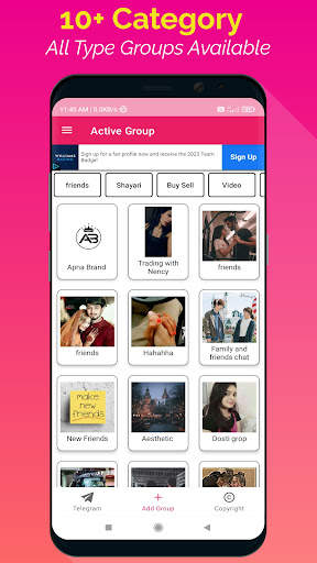 Active groups for whatsApp screenshot 3