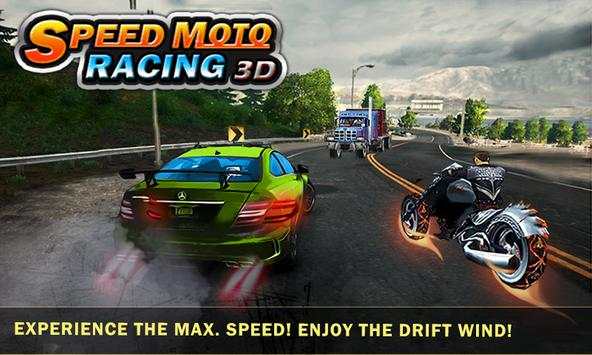Speed Moto Racing 3D screenshot 1