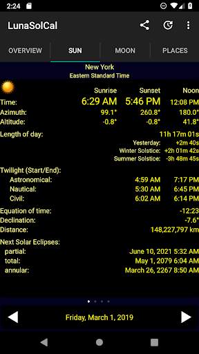 LunaSolCal Mobile screenshot 3